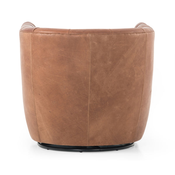 Hanover Swivel Chair In Heirloom Sienna