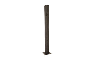 Black Wood Abstract Sculpture, Assorted with Natural Characteristics