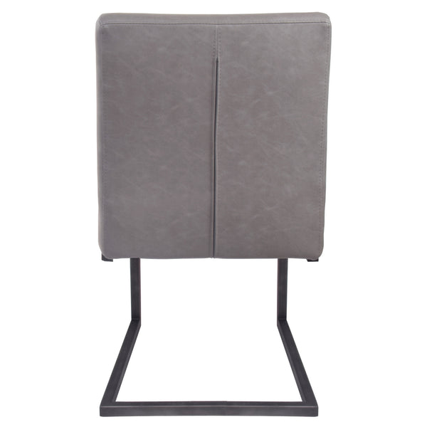 Ronan Dining Chair In Antique Graphite Gray