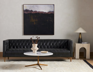 Fausto End Table In Bleached Guanacaste