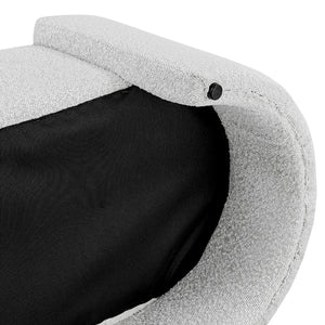 Felicia Fabric Bench, Boucle Beige
