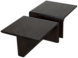 Hagen Coffee Table, Ebony Walnut