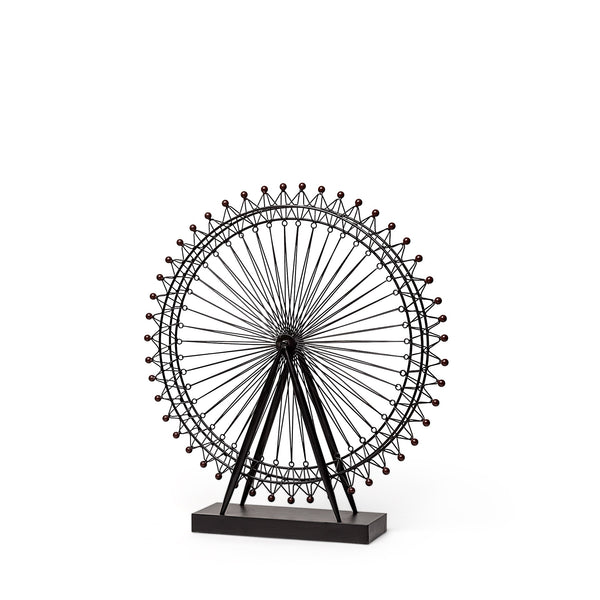 London Eye 3L x 25W Black Metal London Eye Replica