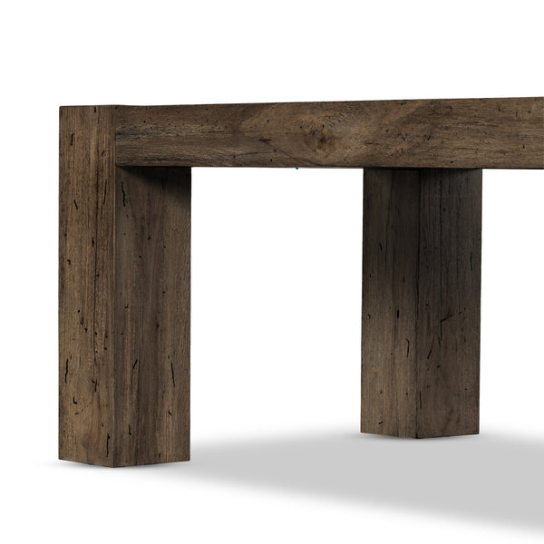 Abaso Dining Table 108" In Ebony Rustic