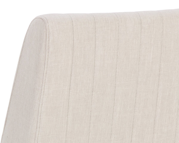 HALDEN OFFICE CHAIR - BEIGE LINEN