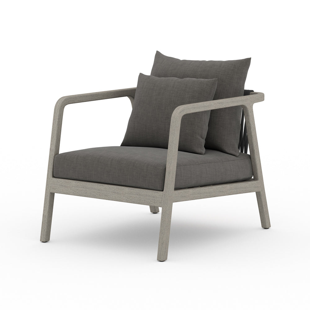 Numa Outdoor Chair in Grey and Charcoal
