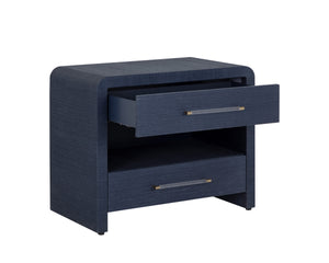 ATHERTON NIGHTSTAND - INDIGO