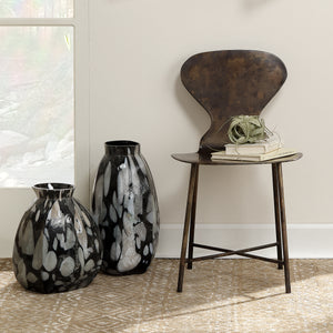 McCallan Metal Chair, Acid Wash Metal