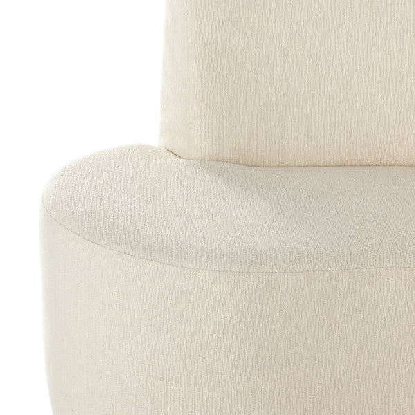 Sanda Dining Banquette In Kerbey Ivory