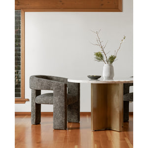 Moe's Elo Armchair in Black Polyester