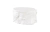 Log Coffee Table, Gel Coat White