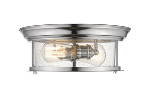 Sonna 2 Light Flush Mount in Chrome Finish