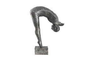 Diving Sculpture, Aluminum, Smallall