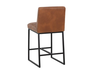 SPYROS COUNTER STOOL - TOBACCO TAN