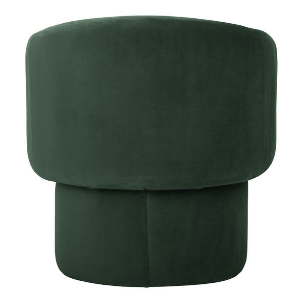 Moe's Franco Chair in Dark Green
