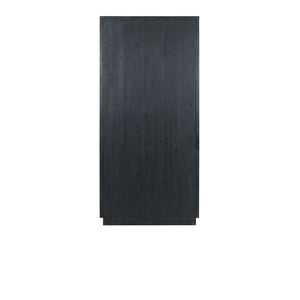 Larson Solid Wood Cabinet with Glass Windows
