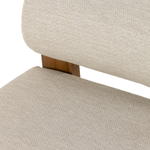 Malta Outdoor Chair In Natural Teak In Fsc