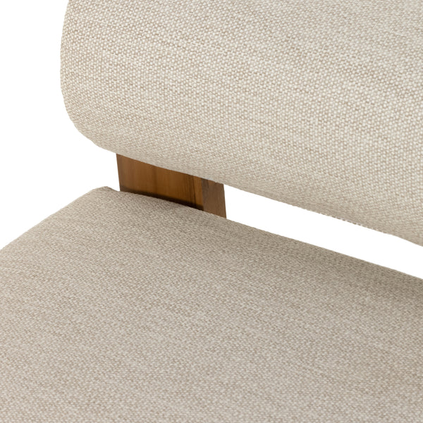 Malta Outdoor Chair In Natural Teak In Fsc