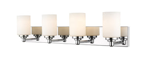 Soledad 4 Light Vanity in Chrome Finish