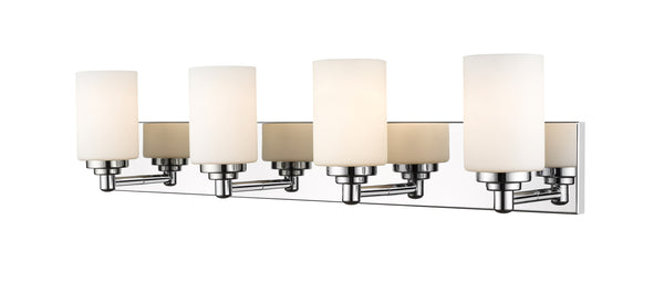 Soledad 4 Light Vanity in Chrome Finish