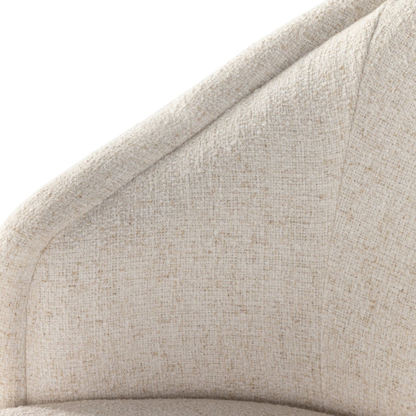 Martine Swivel Chair - Omari Natural