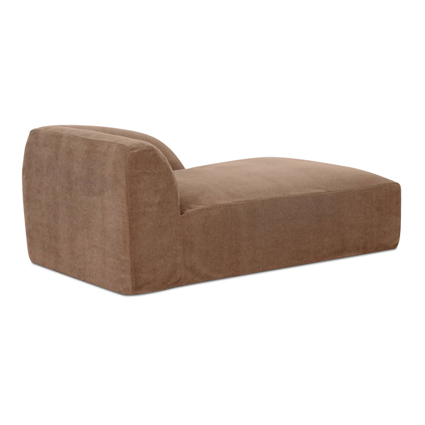 Isla Right Arm Facing Chaise in Mocha