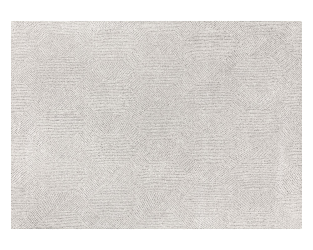 CALAIS HAND-TUFTED RUG - OATMEAL / GREY - 10' X 14'
