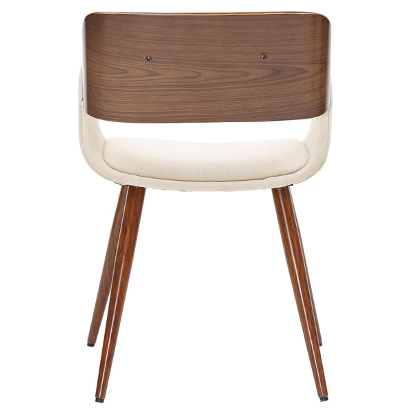 Cyprus Fabric Chair In Santorini Sand/Walnut