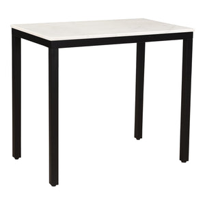Moe's Parson Marble Mini Desk White