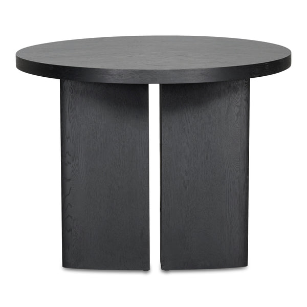 Moe's William Dining Table Black with Herringbone Pattern