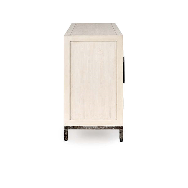 Lisbon Solid Wood 4Dr Cabinet - Reclaimed Pine