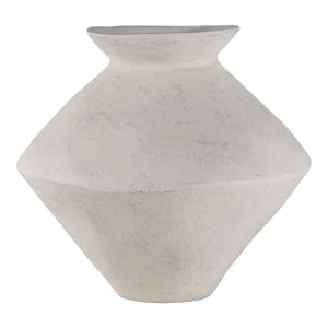 Moe's Raja Medium Decorative Vessel White