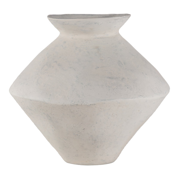 Moe's Raja Medium Decorative Vessel White