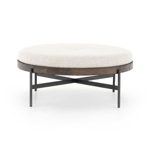Edwyn Large Ottoman In Gibson Wheat