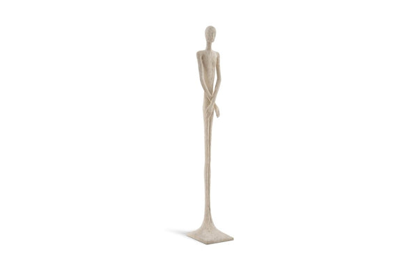 Skinny Male Sculpture, Roman Stone 84"H