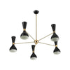 Piedad 5 Light Chandelier - Black