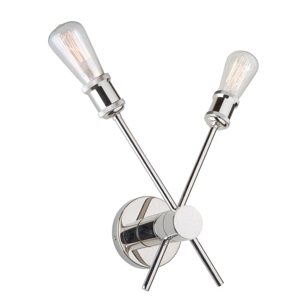 Tribeca AC10781PN Wall Light in Polished Nickel