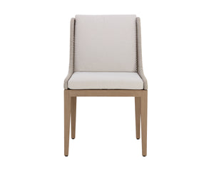 SORRENTO DINING CHAIR - DRIFT BROWN - PALAZZO CREAM