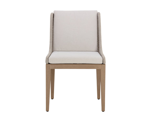 SORRENTO DINING CHAIR - DRIFT BROWN - PALAZZO CREAM