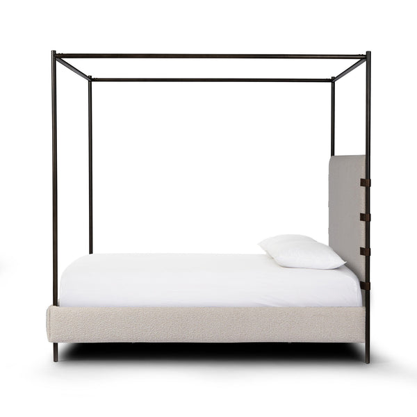 Anderson Canopy King Bed - Knoll Natural
