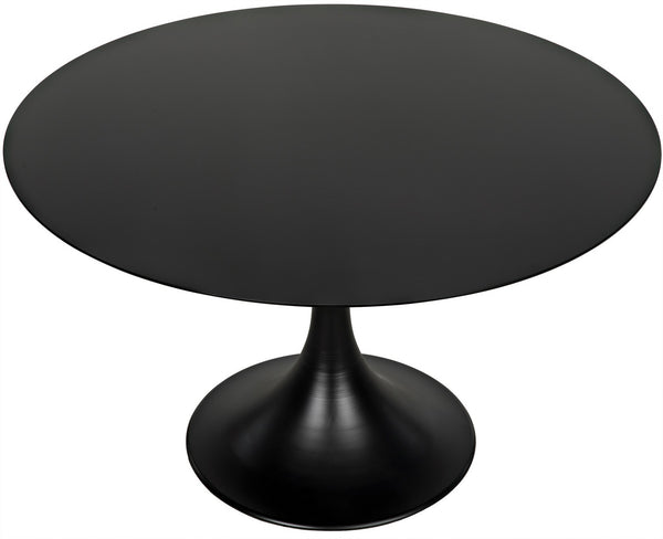 Herno Table, 48", Black Steel