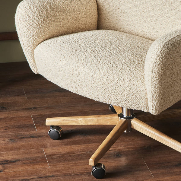 Cade Desk Chair - Lisbon Cream