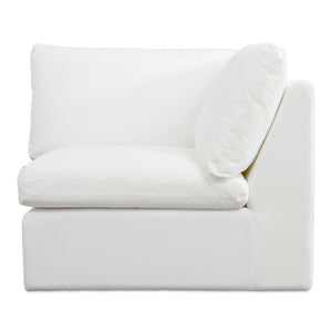 Moe's Miles Outdoor Corner Sofa in White