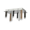 Galiano AC7087MU Flush Mount in Black, Copper, Satin Aluminum