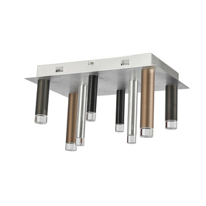Galiano AC7087MU Flush Mount in Black, Copper, Satin Aluminum