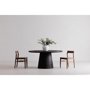Moe's Owing Dining Chair Walnut Brown - Set of 2