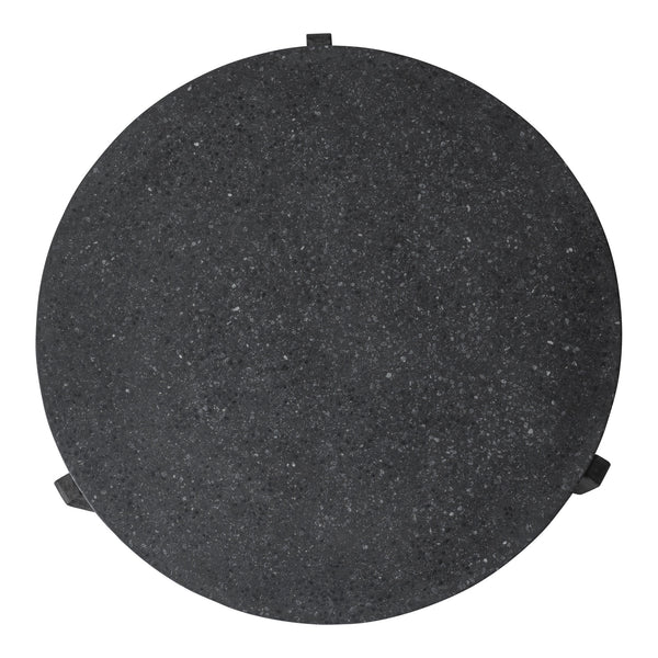 Wunder Coffee Table Black Concrete & Acacia