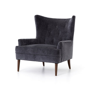 Clermont Chair-Soft Charcoal Grey