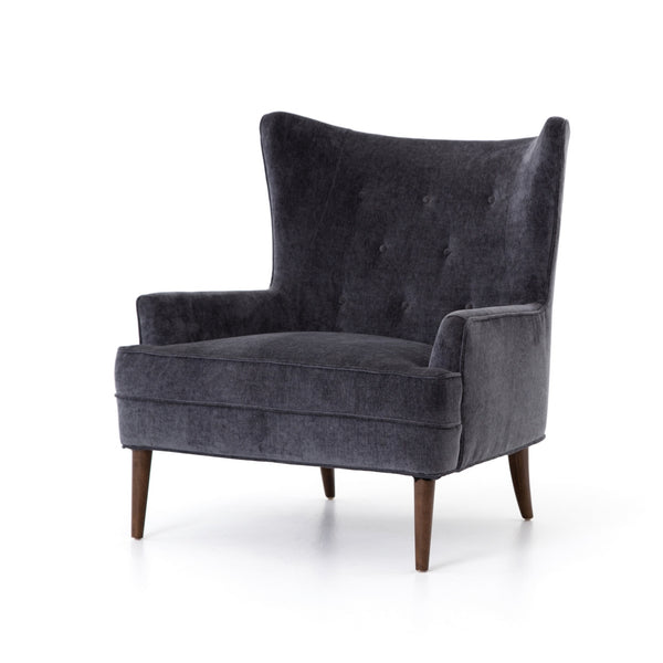 Clermont Chair-Soft Charcoal Grey