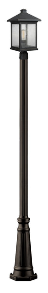 Portland 1 Light Outdoor Post Light in Oil Rubbed Bronze Finish